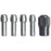 Robert Bosch Tool Corporation/Dremel - Chuck Collet Set Dim Gray, Steel - 4485