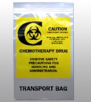 Elkay Plastics Elkay Plastics Chemo Drug Transport Bag Clear LDPE 6 X 9 Inch - F20609CTB