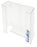 Graham-Field Grafco PPE Dispenser Clear PVC Manual 2 Box Wall Mount - 9673