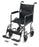Graham-Field Everest & Jennings Folding Transport Chair Steel Frame with Silver Vein Finish 250 lbs. Weight Capacity Full Length / Padded Arm Black - EJ796-1