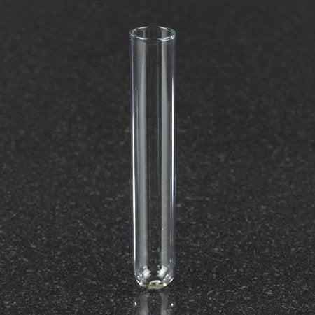 Globe Scientific - Test Tube Round Bottom Plain 16 X 100 mm 14 mL Without Color Coding Without Closure Glass Tube - 1512