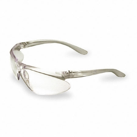 Grainger Uvex A400 Safety Glasses Wraparound Clear Tint Polycarbonate Lens Clear Frame Over Ear One Size Fits Most - 3TE11
