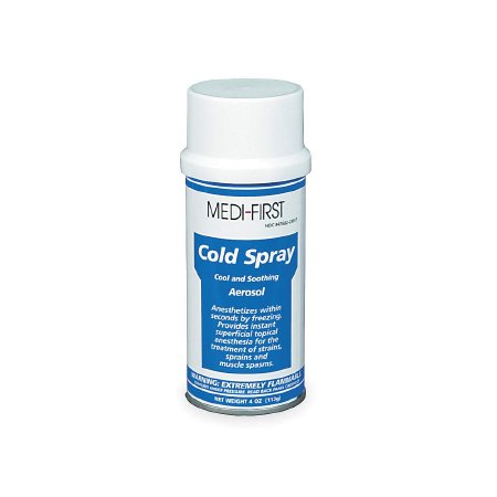 Medique Products Medi-First Cold Spray Skin Refrigerant Isobutane / Propane Spray 4 oz. - 23017
