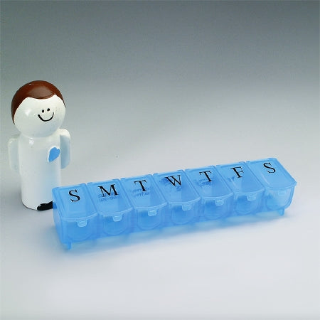 Push Bubble - Pill Organizer Large 7 Day 1 Dose - 7450B