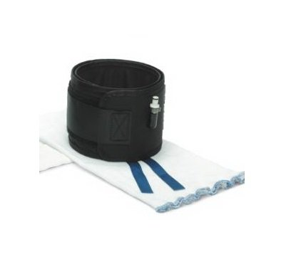 Zimmer A.T.S. Tourniquet Cuff 18 Inch Dual Port, Single Bladder, Cylindrical, Without Sleeve - 60750000300