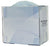 Bowman Manufacturing Bowman PPE Dispenser BOWMAN Clear PETG Plastic Manual 1 Box Wall Mount - FP-038-DISP