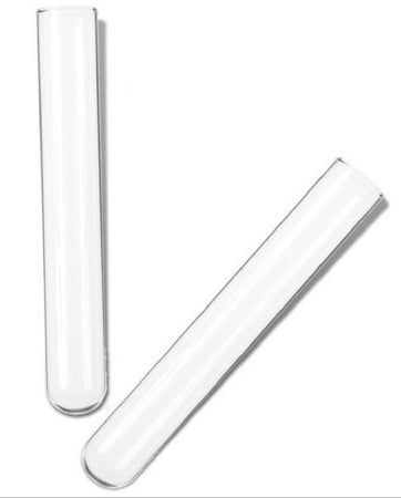 Market Lab Inc Culture Tube Round Bottom Plain 13 X 100 mm 10 mL Without Color Coding Without Closure Glass Tube - 2410