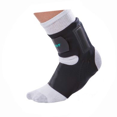 DJO Aircast AirHeel Ankle Support Small Slip-On / Hook and Loop Closure Male Up to 7 / Female Up to 8-1/2 Left or Right Foot - 09BS