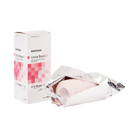 McKesson - Unna Boot 4 Inch X 10 Yard Cotton Calamine / Zinc Oxide NonSterile - 2069