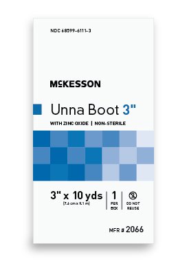 McKesson McKesson Unna Boot 3 Inch X 10 Yard Cotton Zinc Oxide NonSterile - 2066