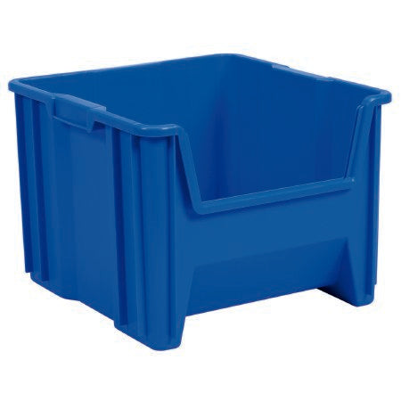 Stak-N-Store - Stackable Storage Bin Blue Plastic 12-1/2 X 16-1/2 X 17-1/2 Inch - 13018BLUE