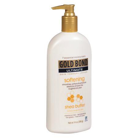 Gold Bond Ultimate Softening Skin Therapy - Hand and Body Moisturizer 14 oz. Pump Bottle Scented Lotion - 04116706654