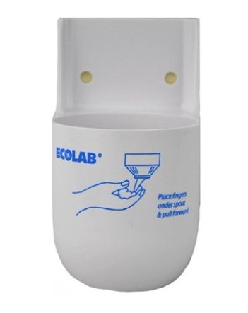 Ecolab Wall Mount Bracket for 15 oz. Quik-Care Wall Mount - 92022357AHS