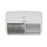 Compact Side-by-Side - Toilet Tissue Dispenser Translucent White Plastic Manual 2 Rolls Wall Mount - 56797A