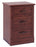 Graham-Field Hamilton Bedside Chest Wood Edge 18 X 21 X 30 Inch Montana Walnut/Laminate Top - A31-28