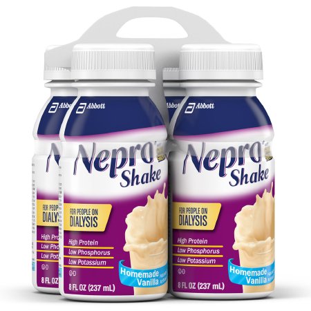 Abbott Nutrition Nepro with Carbsteady Oral Supplement Vanilla Flavor 8 oz. Bottle Ready to Use - 63176