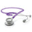 American Diagnostic Corp Adscope-Lite 609 Ultra-lite Clinician Stethoscope Purple 1-Tube 22 Inch Tube Double Sided Chestpiece - 609V