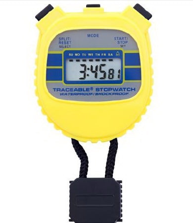 Control 3 Holdings LLC Traceable Stopwatch Stopwatch 23 hr, 59 min, 59 sec Digital - 1042