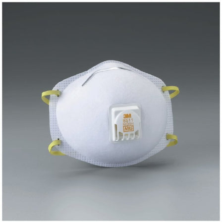 Fisher Scientific 3M Comfort Plus Particulate Respirator Mask N95 Cup Elastic Strap One Size Fits Most White - 19002713