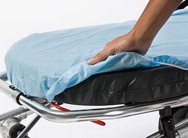 Graham Medical Products SHEET 33X89 STRETCHER BLU 5/BG 10BG/CS 250LB CAP - 54420