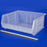 HCL Super Tough - Storage Bin Semi-Clear Plastic 7 X 14-3/4 X 16-1/2 Inch - 1420C