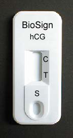 BioSign hCG S/U - Rapid Test Fertility Test hCG Pregnancy Test Serum / Urine Sample 35 Tests - BSP-120S