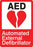 AED Plus - Wall Sign First Aid Sign AED - 815-01050123