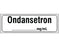 Shamrock Scientific Shamrock Pre-Printed Label Anesthesia Label Ondansetron / _____ mg/mL. White 1/2 X 500 Inch - SA-3251-PRE