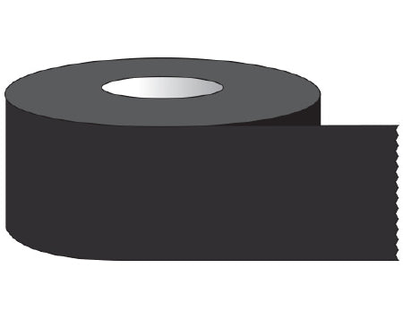 Shamrock - Blank Label Tape Multipurpose Label Black 1/2 X 500 Inch - ST-12-26