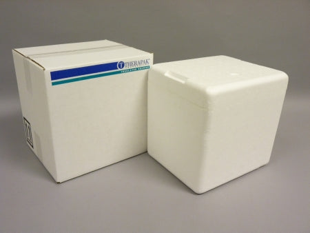 Therapak Corporation Therapak Insulated Shipper 6 X 8 X 8 Inch 12 Vials For Refrigerated and Frozen Specimen - 56519