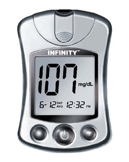 US Diagnostics US Diagnostics Infinity Blood Glucose Meter 5 Seconds Stores Up To 250 Results, 14 Day + Averaging Automatic Coding - IGM-G5-103