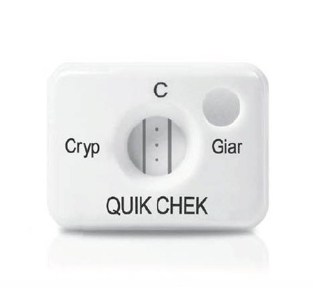 Alere GIARDIA/CRYPTOSPORIDIUM QUIK CHEK Rapid Test Kit Immunoassay Giardia Cyst Antigen / Cryptosporidium Oocyst Antigen Stool Sample CLIA Moderate Complexity 25 Tests - T30407