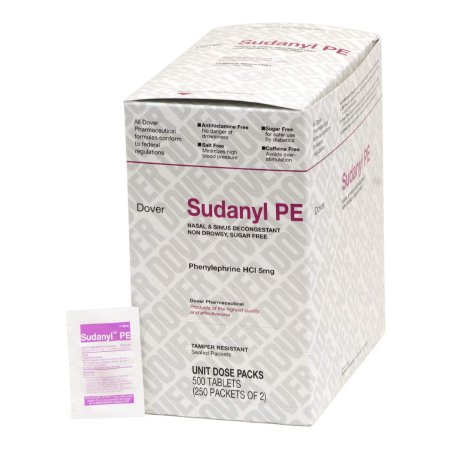 Sudanyl PE - Sinus Relief 5 mg Strength Tablet 2 per Pack - 2125323