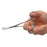 ADC - Hemostatic Forceps Kelly 5-1/2 Inch Length Floor Grade Stainless Steel NonSterile Ratchet Lock Finger Ring Handle Curved Serrated Jaws - 311