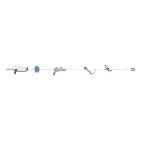 AMSafe - Primary IV Administration Set 10 Drops / mL Drip Rate 83 Inch Tubing 2 Ports - 108302