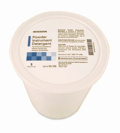 McKesson McKesson Instrument Detergent Powder Concentrate 5 lbs. Pail Citrus Scent - 53-150