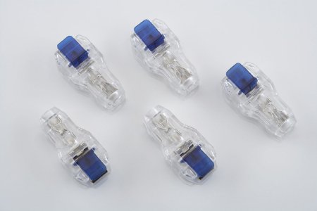 Welch Allyn ECG Adapter Clip Blue All ECG Lead Wires - 9325-003-50