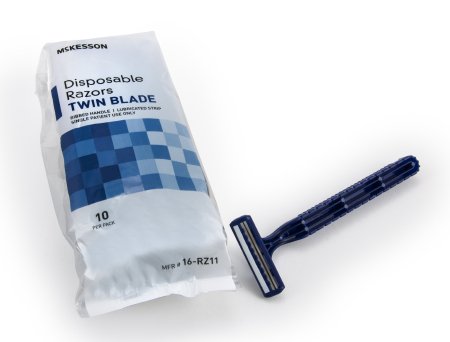 McKesson McKesson Razor Twin Blade Disposable - 16-RZ50