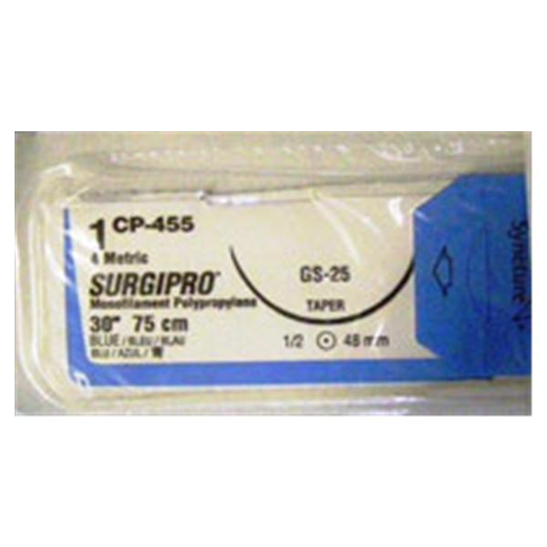 Medtronic MITG-Covidien Suture 1 Polypropylene Gs-25 Surgipro Blue 30" Monofilament 36/Ca - CP455