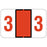 Tabbies Tab Products & Jeter 6100 Compatible Numeric Label Rolls and Kit, 500 Per Roll