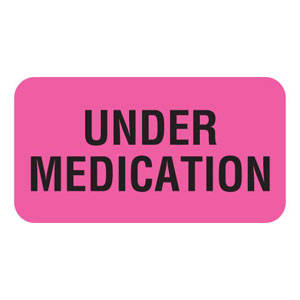 Tabbies Care Instruction Labels "FOR EUTHANASIA", Fluorescent Yellow - 1-5/8"W x 7/8"H, 560 per Roll