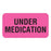 Tabbies Care Instruction Labels "FOR EUTHANASIA", Fluorescent Yellow - 1-5/8"W x 7/8"H, 560 per Roll