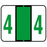 Tabbies Tab Products & Smead Compatible Numeric Label Rolls, 1"H x 1-1/4"W, 500 Per Roll