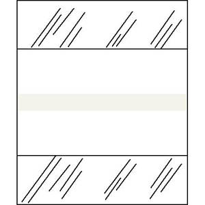 Tabbies Medical Chart Index Tabs & Divider Sheets - 1/2" H x 1-1/4" W, 100 per Pack