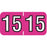 Tabbies Colwell Compatible Yearcode 14400 Label Rolls, 3/4"H x 1-1/2"W, 500 Per Roll