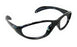 Alimed Ultra-Lite Radiation Protection Glasses Wraparound Clear Tint Black Frame Over Ear Medium / Large - 937926/NA/NA/BLKML