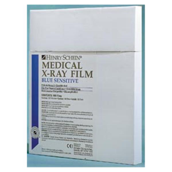Henry Schein Film X-Ray 8X10" 100/Bx, 5 Bx/Ca - 9004282