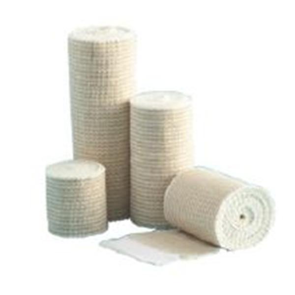 Henry Schein Bandage 3"X4.5Yd Stretch Elastic Velcro Closure Tan Lf Non-Sterile 10/Bx - 9004682