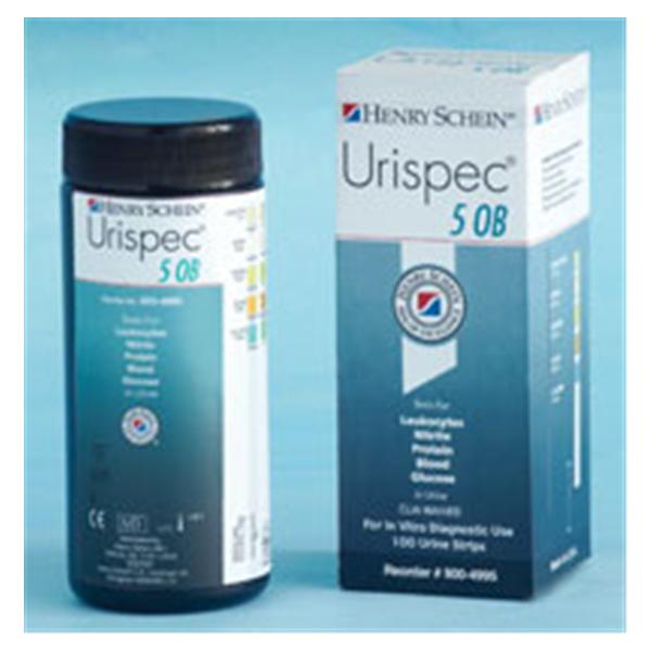 Henry Schein Henry Schein Urispec 5 Ob Test Strip 100/Bt, 24 Bt/Ca - 900-4995