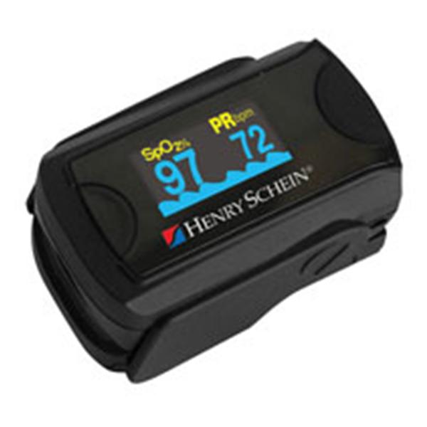 Henry Schein Pulse Oximeter Fingertip Battery Operated Reusable Ea, 240 Ea/Ca - MD300C634